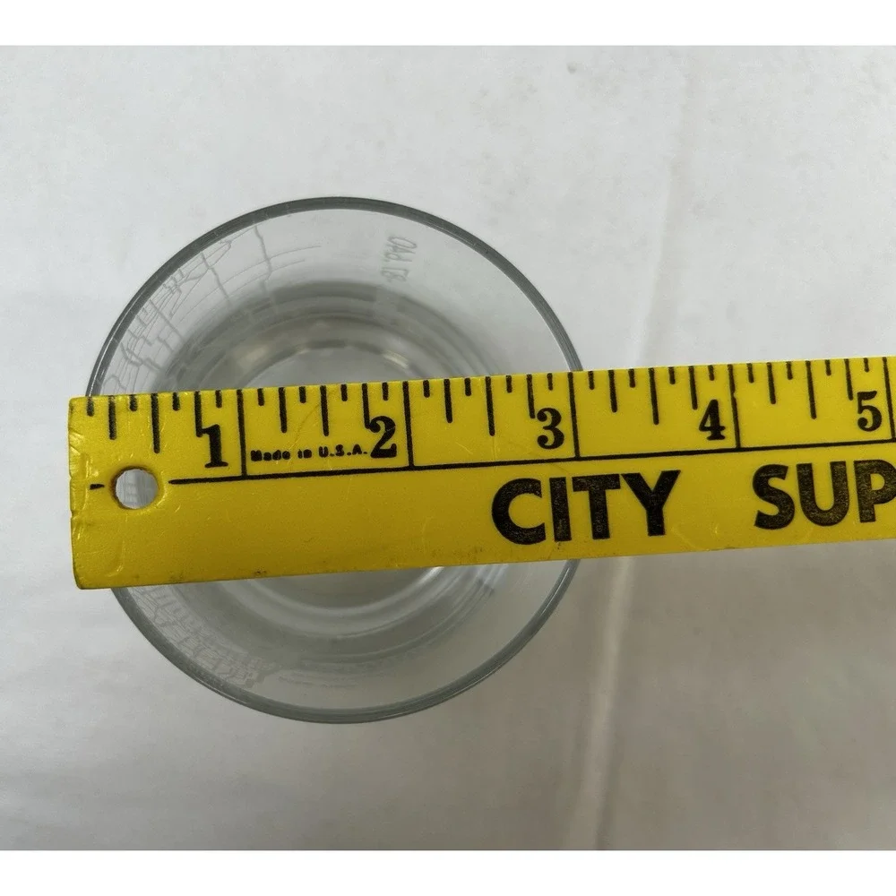 Set Of 2 Engraved Etched Chicago Map Whiskey/Highball Crystal Clear Glass